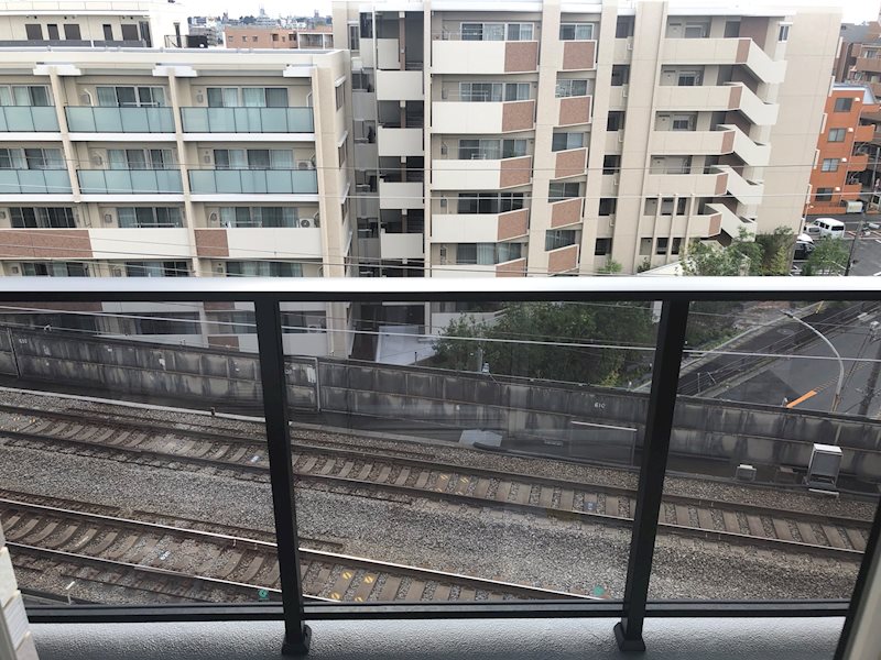 ＡＲＣＯＢＡＬＥＮＯ ＭＵＳＡＳＨＩＫＯＳＵＧＩ ベランダ