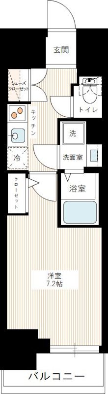 ＨＹ’ｓ三ノ輪 0604号室 間取り