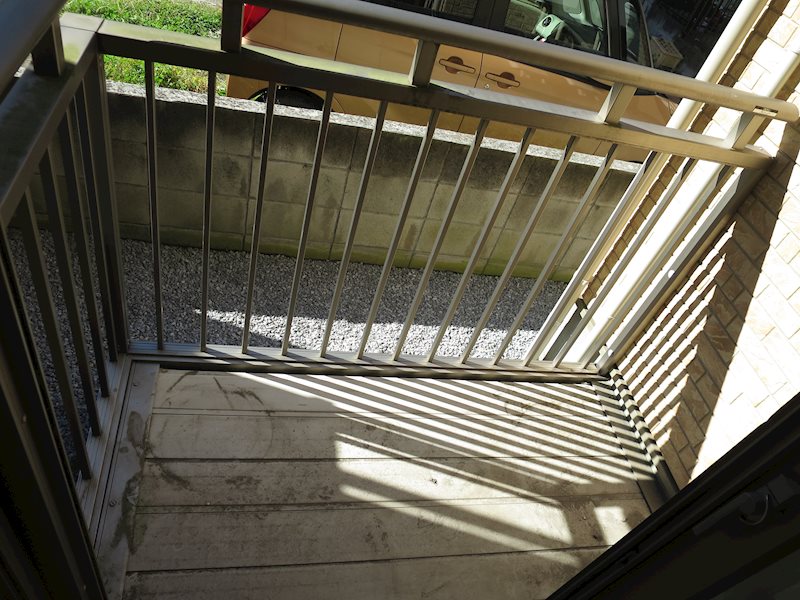 キャメル草加氷川町 ベランダ