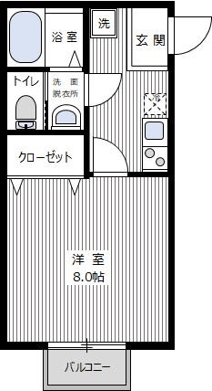 ミレニア草加住吉 0101号室 間取り