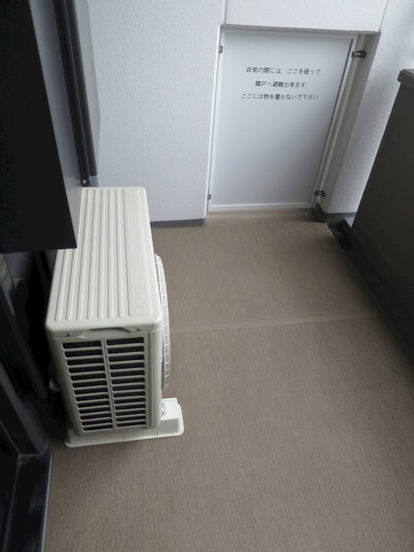 デュフレ南千住 ベランダ