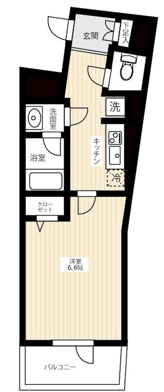 ＡＺＥＳＴ堀切菖蒲園Ⅲ 0505号室 間取り