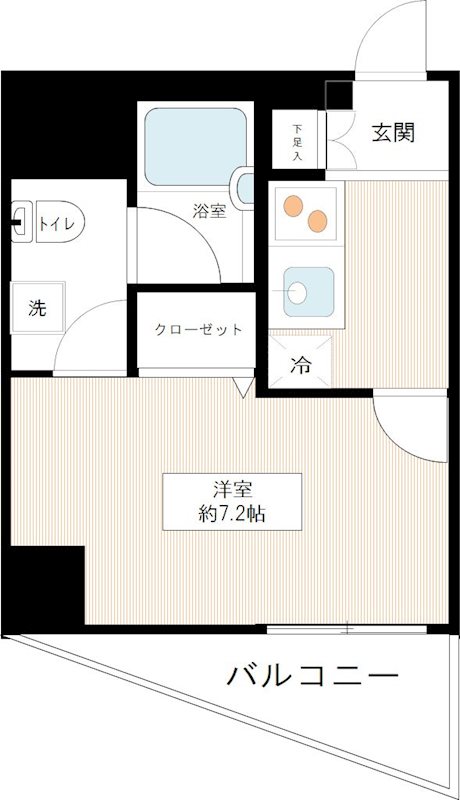 ヴェルステージ大宮 0213号室 間取り