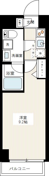 ＭＡＸＩＶ赤羽西ＡＺ 0206号室 間取り