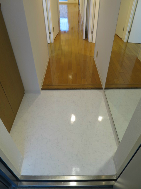 シティ光陽朝霞泉水 玄関