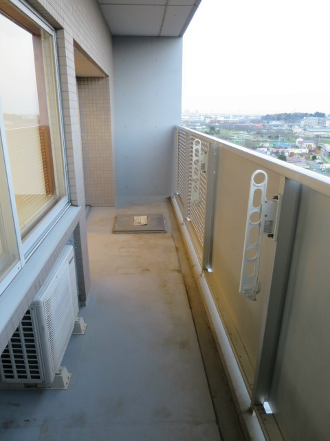 シティ光陽朝霞泉水 ベランダ