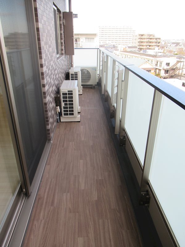 フュージョナル北綾瀬 ベランダ