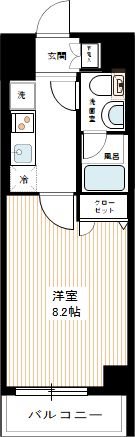 ＳＨＯＫＥＮ Ｒｅｓｉｄｅｎｃｅ横浜生麦Ⅱ 間取り図