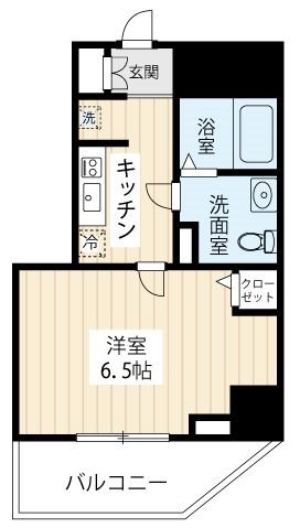 ＧＥＮＯＶＩＡ京成立石Ⅱｓｋｙｇａｒｄｅｎ 0205号室 間取り