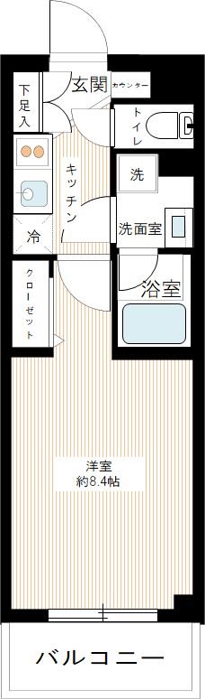 ARCOBALENO KAWASAKIHIRAMA 間取り