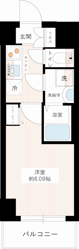 ＭＡＸＩＶ八王子ＤＵＥ 間取り図