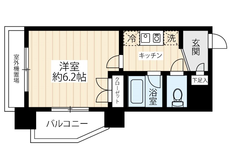 ステージファースト大森西 0305号室 間取り