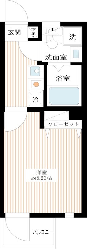 カーサ･コスタ富士見台 間取り