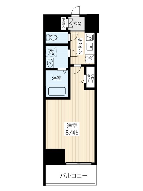 アイルイムーブル向島 0501号室 間取り