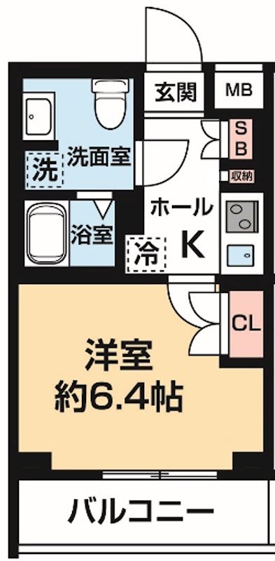 ＡＺＥＳＴお花茶屋Ⅵ 0103号室 間取り