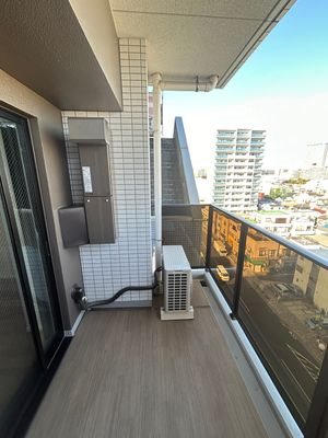 ベルシード大島 ベランダ