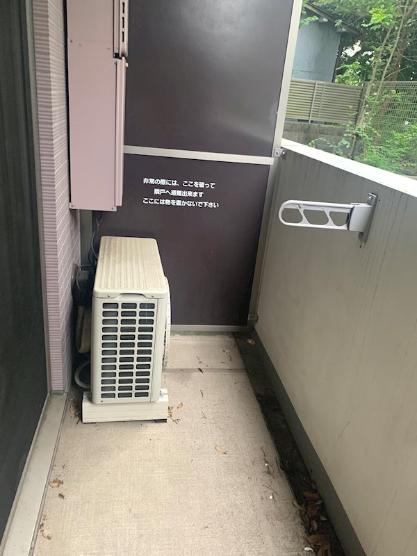 ライジングプレイス綾瀬 ベランダ