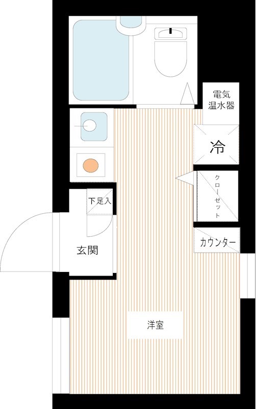 プラチナフォルム大森ＮｏｒｔｈⅡ 0201号室 間取り