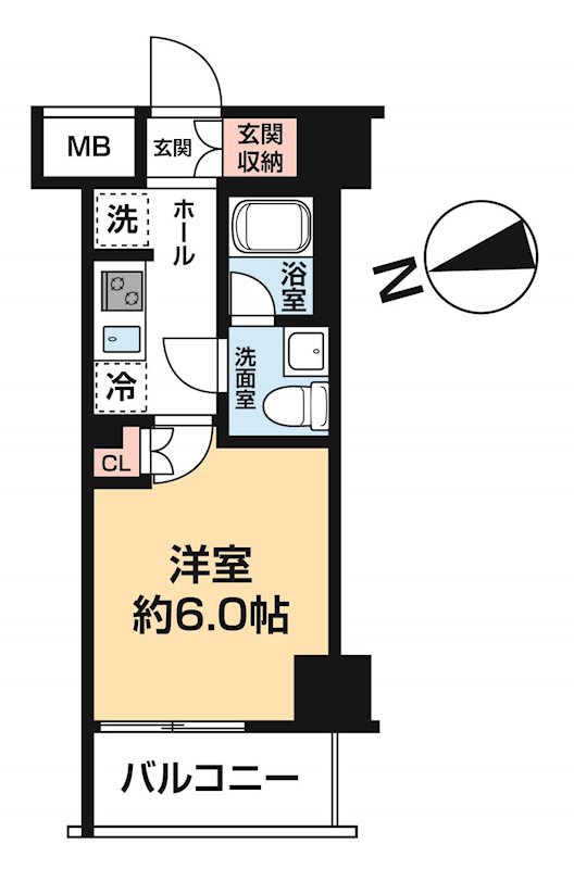 ＨＹ’ｓ綾瀬Ⅱ 0302号室 間取り