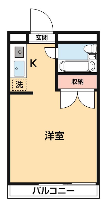 センチュリー三鷹 0305号室 間取り