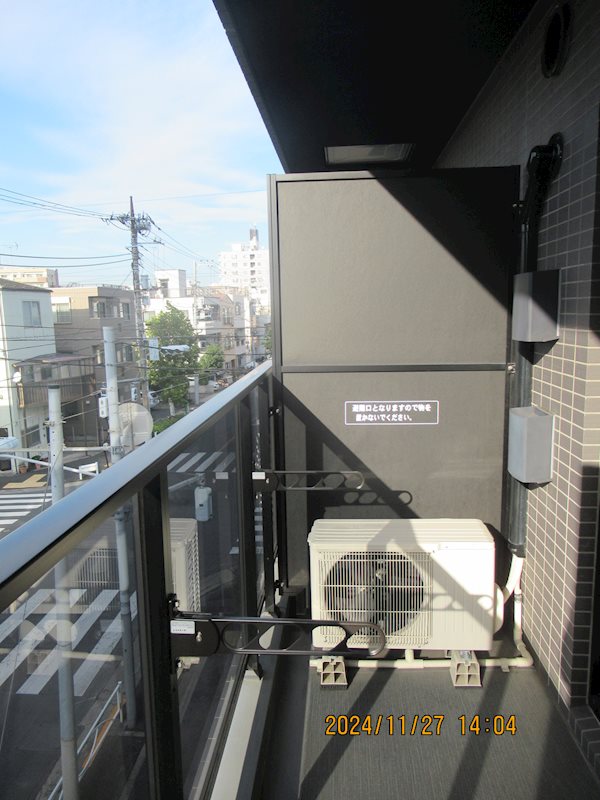 ARCOBALENO OSHIAGE EAST ベランダ