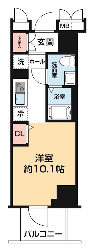 ＡＺＥＳＴ横濱大通り公園 間取り図