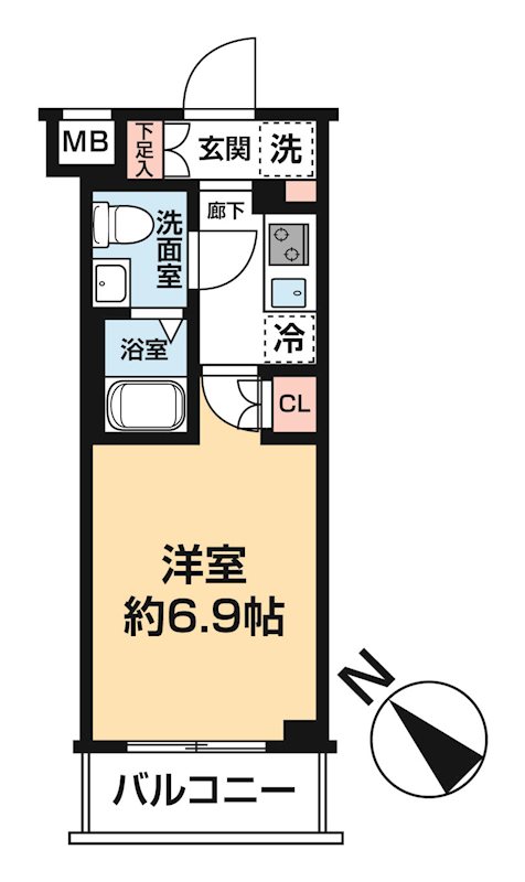 ＡＺＥＳＴ井土ヶ谷 間取り図