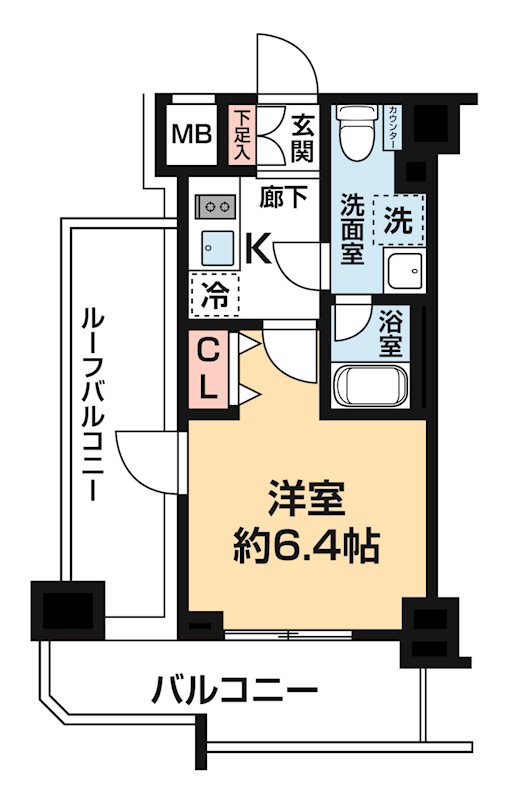 ガレリアレジデンス石川町 間取り図