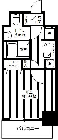 アイル東京向島弐番館 0306号室 間取り