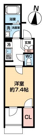 NEXAS EBARA 間取り