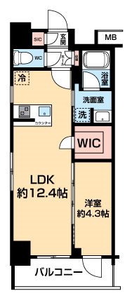 ＨＹ’ｓ東浅草 0901号室 間取り