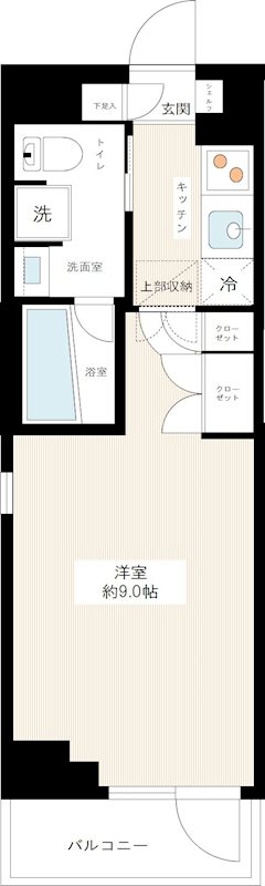 AXAS木場AsylCourt 0305号室 間取り