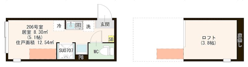 ハーモニーテラス蓮根Ⅳ 間取り