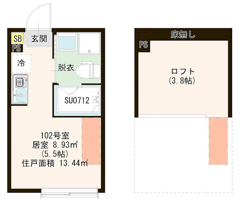 ハーモニーテラス蓮根Ⅳ 間取り