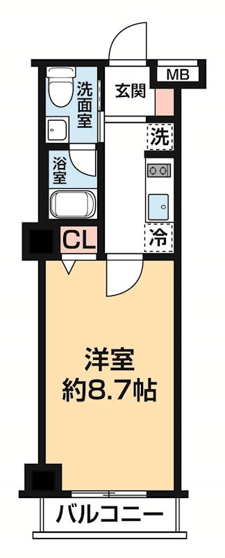 レヴィーガ練馬北町 0205号室 間取り