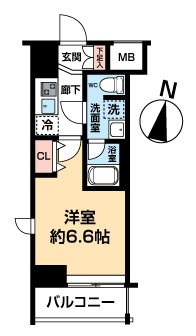 ティモーネグランデ川口 0201号室 間取り