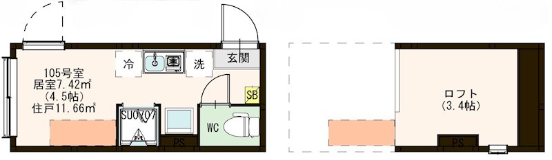 ワイズときわ台 間取り図
