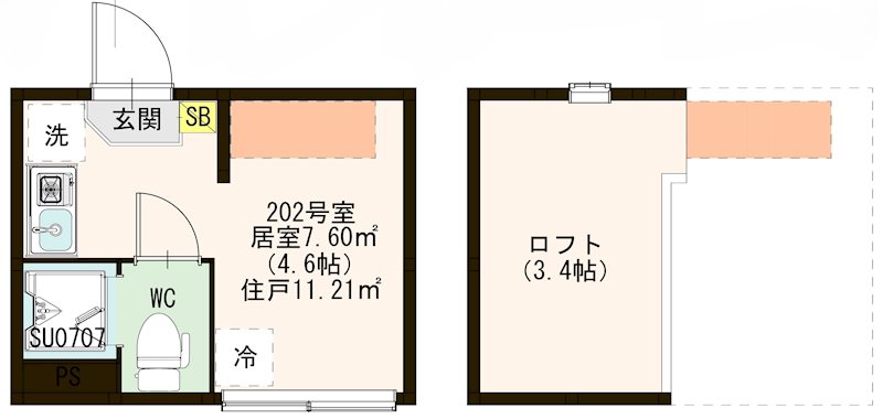 グランときわ台 間取り図