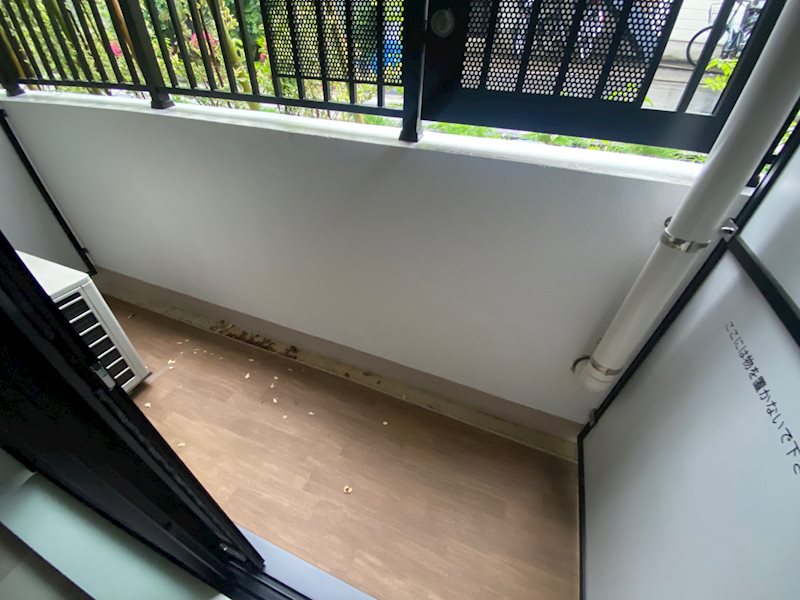 アンベリール大山ＷＥＳＴ ベランダ