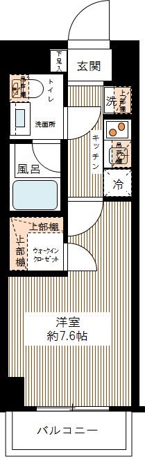 ハーモニーレジデンス清澄ガーデン 0202号室 間取り
