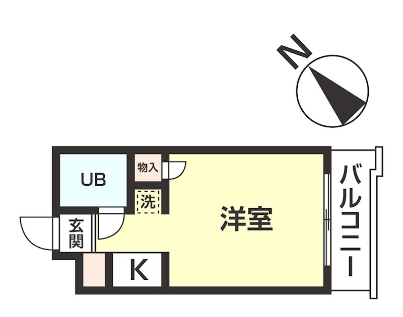 ＴＯＰ・蘇我 0404号室 間取り