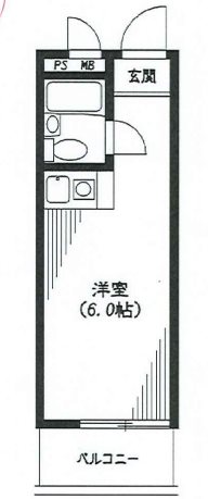 ハイシティ表参道 0418号室 間取り