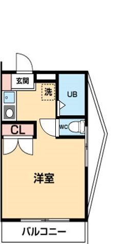 エコーバレー関口 0101号室 間取り