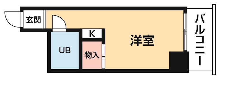 ＴＯＰ・仲木戸第１ 0604号室 間取り
