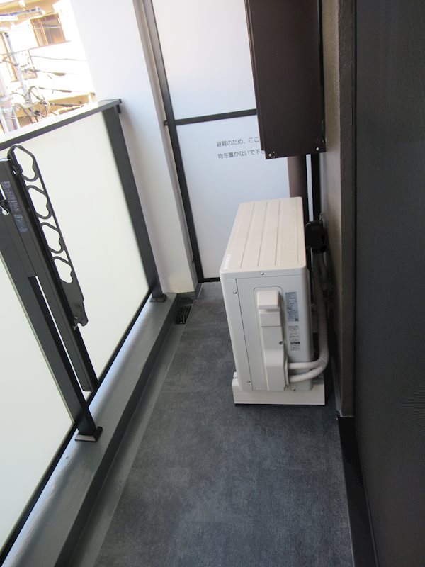 ハーモニーレジデンスＮＯＲＴＨザ・ガーデン ベランダ