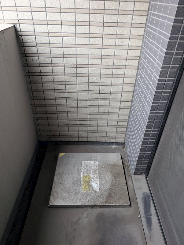 ハーモニーレジデンスクロスゲート ベランダ