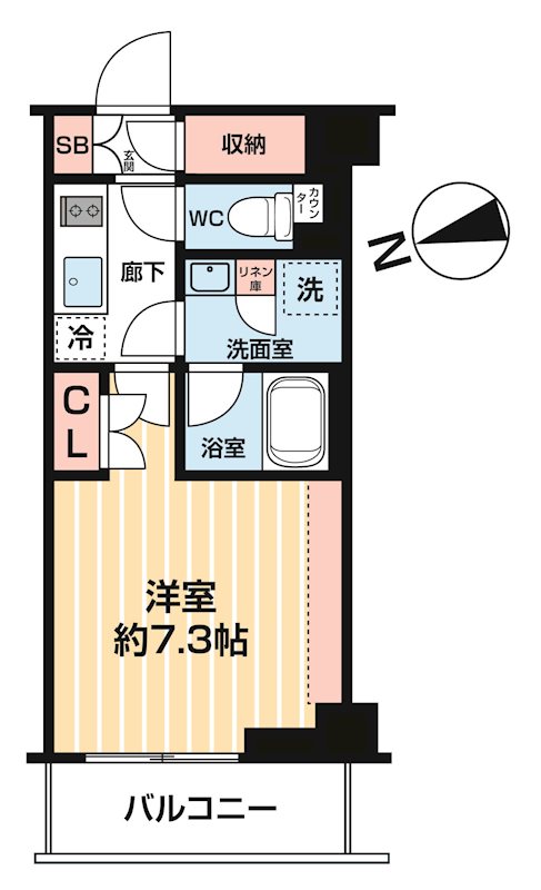 ブライズ西大井ＤＵＥ 間取り図