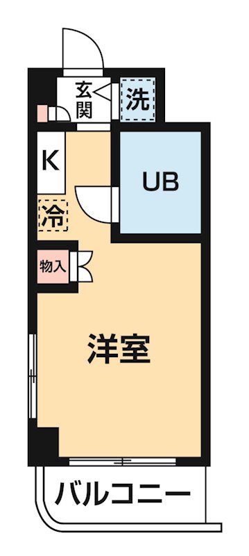 ウインベルソロ南太田第２ 0706号室 間取り