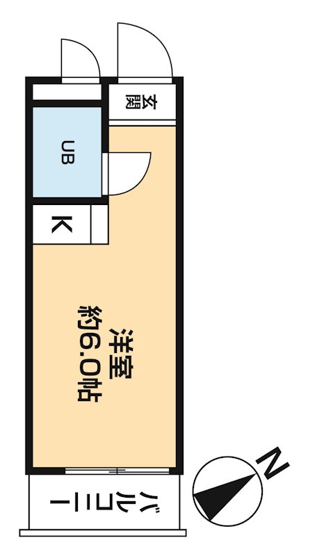 ハイシティ表参道 0425号室 間取り