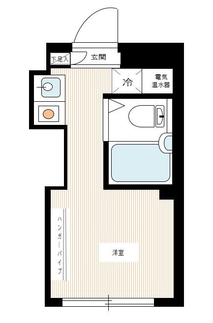 プラチナフォルム大森ＮｏｒｔｈⅡ 0302号室 間取り